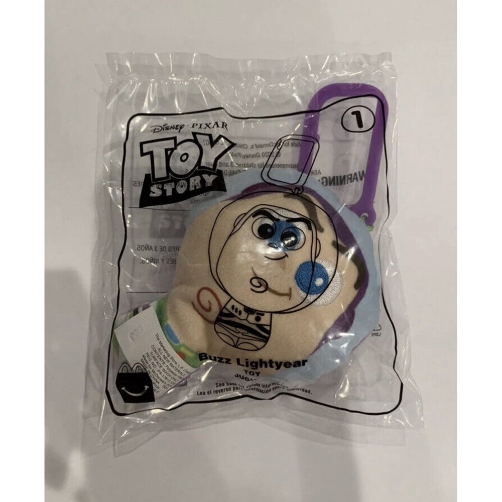 McDonald's Disney Pixar Toy‎ Story Buzz Lightyear Keychain Happy Meal Toy  #1